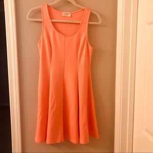 Bright Coral Dress